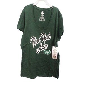 '47 Brand Women's New York Jets Club Script T-Shirt